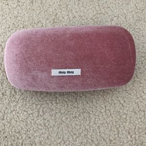 Pink Velvet Miu Miu Case